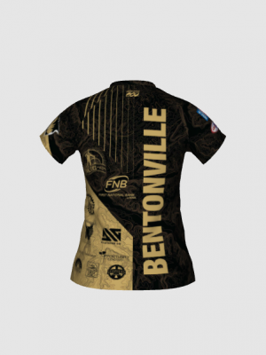 Podiumwear Women's Silver Short Sleeve MTB Jersey - NEW FABRIC 2025!