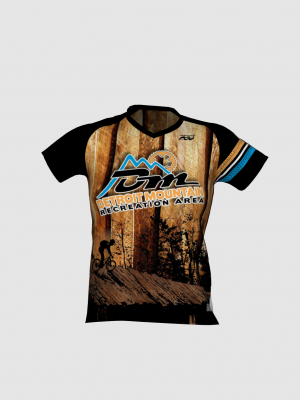 Podiumwear Women's Silver Short Sleeve MTB Jersey - NEW FABRIC 2025!