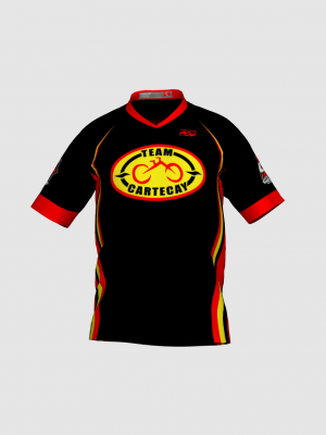 Podiumwear Men's Silver Short Sleeve MTB Jersey - New Fabric 2025!