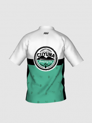 Podiumwear Men's Silver Short Sleeve MTB Jersey - New Fabric 2025!