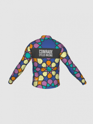 Podiumwear Men's Gold Merino Wool Long Sleeve Jersey
