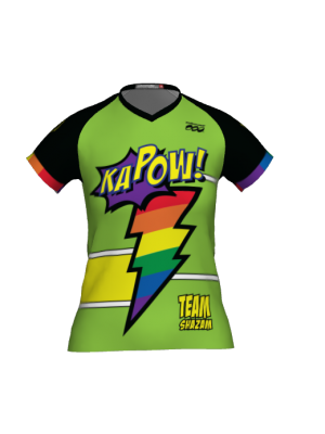 Podiumwear Women's Silver Short Sleeve MTB Jersey - NEW FABRIC 2025!