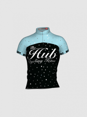 Podiumwear Women's Silver Full Zip Jersey