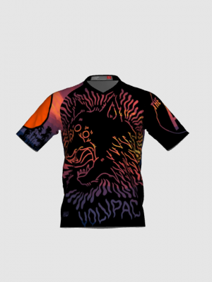 Podiumwear Men's Silver Short Sleeve MTB Jersey - New Fabric 2025!