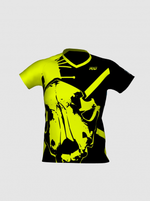 Podiumwear Women's Silver Short Sleeve MTB Jersey - NEW FABRIC 2025!