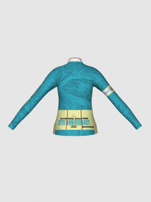 Podiumwear Women's Silver Long Sleeve Jersey