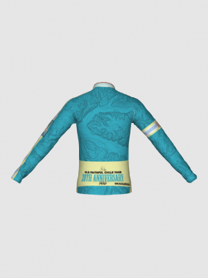 Podiumwear Men's Silver Long Sleeve Jersey