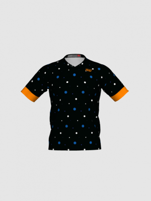 Podiumwear Men's Silver Short Sleeve MTB Jersey - New Fabric 2025!