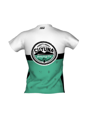 Podiumwear Women's Silver Short Sleeve MTB Jersey - NEW FABRIC 2025!