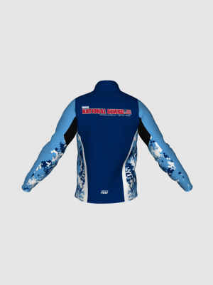 Podiumwear Gold Jacket Unisex (Nordic Skiing) Back View