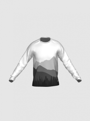 Podiumwear Unisex Silver Long Sleeve Tech Tee - New Fabric 2025!