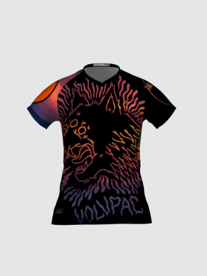 Podiumwear Women's Silver Short Sleeve MTB Jersey - NEW FABRIC 2025!