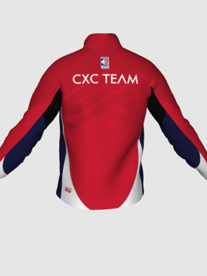 Podiumwear Gold Jacket Unisex (Nordic Skiing) Back View