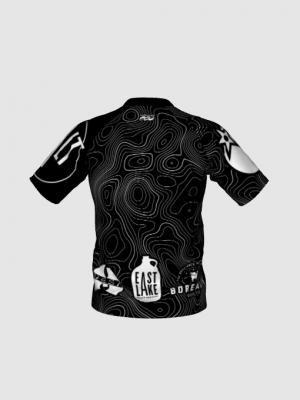 Podiumwear Men's Silver Short Sleeve MTB Jersey