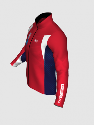 Podiumwear Gold Jacket Unisex (Nordic Skiing) Side View