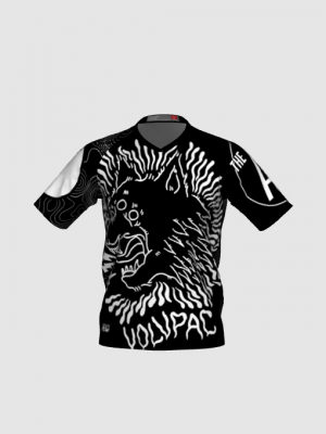 Podiumwear Men's Silver Short Sleeve MTB Jersey