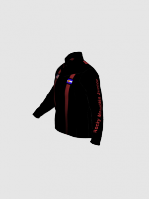 Podiumwear Gold Jacket Unisex (Nordic Skiing) Side View