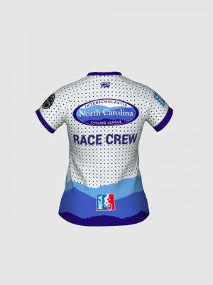 Podiumwear Women's Silver Short Sleeve MTB Jersey - NEW FABRIC 2025!