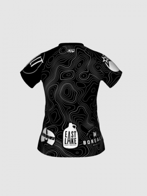 Podiumwear Women's Silver Short Sleeve MTB Jersey