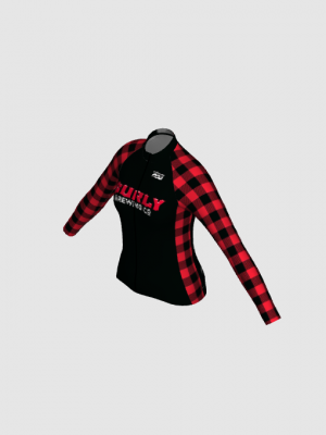 Podiumwear Women's Silver Long Sleeve Jersey