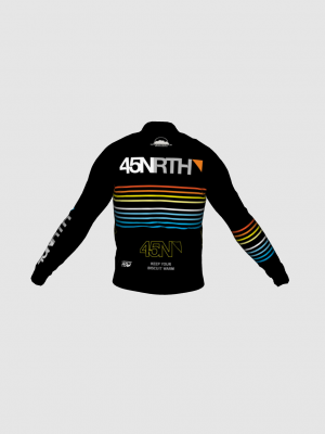 Podiumwear Men's Gold Merino Wool Long Sleeve Jersey