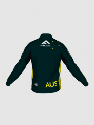 Podiumwear Gold Jacket Unisex (Nordic Skiing) Back View