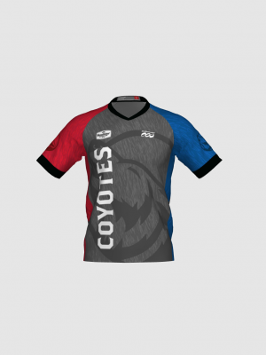 Podiumwear Men's Silver Short Sleeve MTB Jersey - New Fabric 2025!