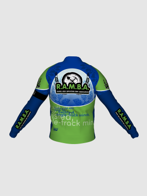 Podiumwear Men's Gold Merino Wool Long Sleeve Jersey