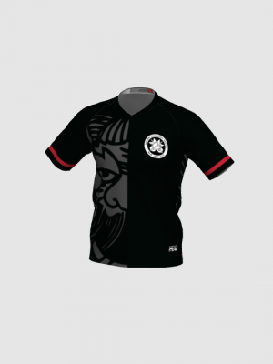 Podiumwear Men's Silver Short Sleeve MTB Jersey - New Fabric 2025!