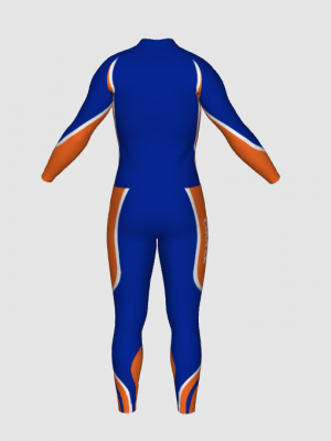 Podiumwear Unisex Bronze Two-Piece Race Suit