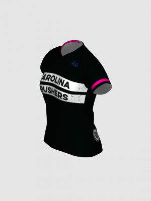 Podiumwear Women's Silver Short Sleeve MTB Jersey - NEW FABRIC 2025!
