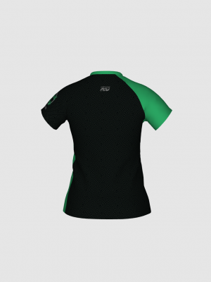 Podiumwear Women's Silver Short Sleeve MTB Jersey - NEW FABRIC 2025!
