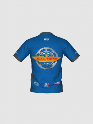 Podiumwear Men's Silver Short Sleeve MTB Jersey - New Fabric 2025!