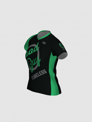 Podiumwear Women's Silver Short Sleeve MTB Jersey - NEW FABRIC 2025!