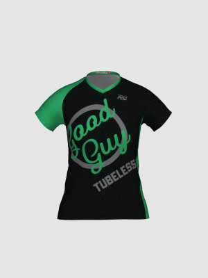 Podiumwear Women's Silver Short Sleeve MTB Jersey - NEW FABRIC 2025!