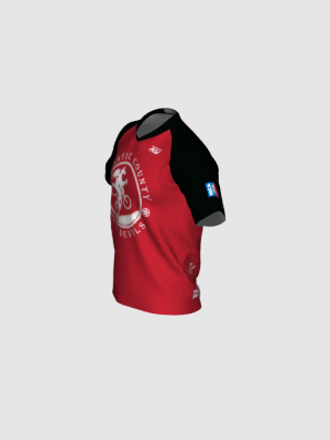 Podiumwear Men's Silver Short Sleeve MTB Jersey - New Fabric 2025!