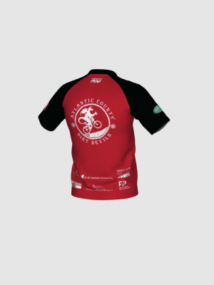 Podiumwear Men's Silver Short Sleeve MTB Jersey - New Fabric 2025!