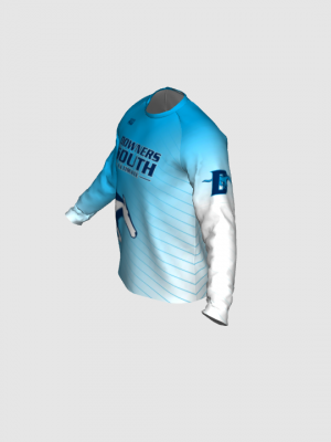 Podiumwear Unisex Crew Neck LS Tee - New Fabric 2025!