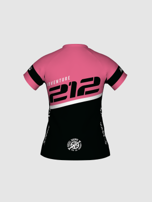 Podiumwear Women's Silver Short Sleeve MTB Jersey - NEW FABRIC 2025!
