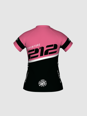 Podiumwear Women's Silver Short Sleeve MTB Jersey