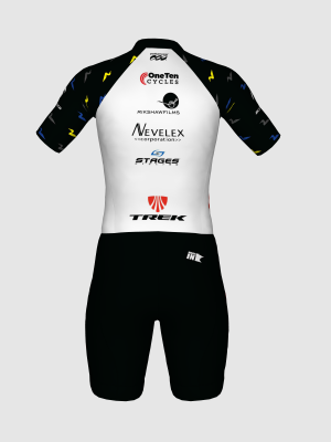 Podiumwear Men's Short Sleeve Skinsuit with Pockets