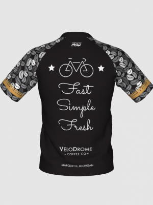 Podiumwear Men's Silver Short Sleeve MTB Jersey - New Fabric 2025!