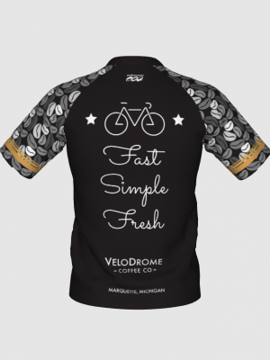 Podiumwear Men's Silver Short Sleeve MTB Jersey