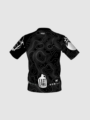 Podiumwear Men's Silver Short Sleeve MTB Jersey