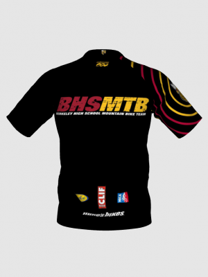 Podiumwear Men's Silver Short Sleeve MTB Jersey - New Fabric 2025!