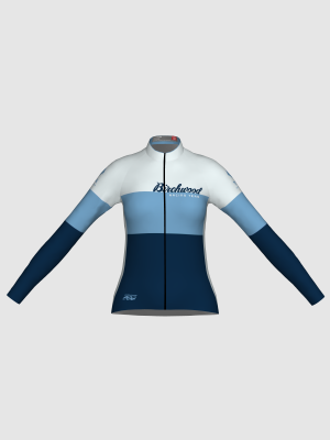 Podiumwear Women's Silver Long Sleeve Jersey