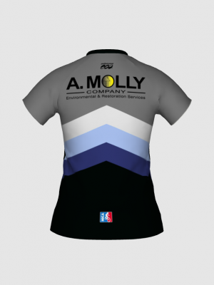 Podiumwear Women's Silver Short Sleeve MTB Jersey