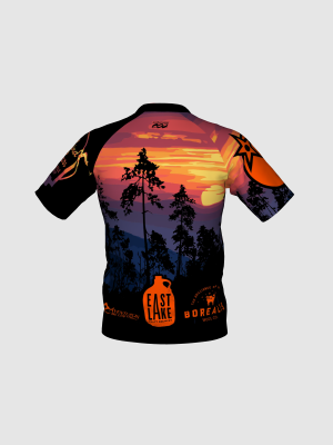 Podiumwear Men's Silver Short Sleeve MTB Jersey - New Fabric 2025!