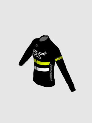 Podiumwear Men's Silver Long Sleeve Jersey