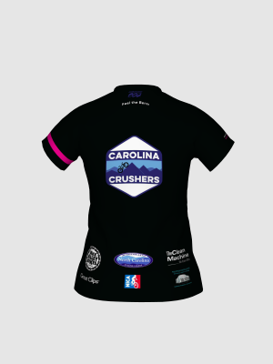 Podiumwear Women's Silver Short Sleeve MTB Jersey - NEW FABRIC 2025!